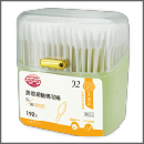 B8611/巧巧尖/圓頭美妝紙軸棉花棒(192支/盒)