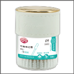 B8680/巧巧螺旋/圓頭竹軸棉花棒(100支/盒)
