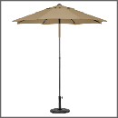 B8932/巧巧戶外抗UV防水摺疊傘6.5尺(卡其色)