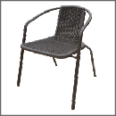 B9595/巧巧藤編休閒扶手椅